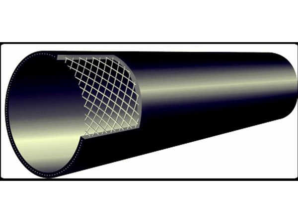 Steel mesh skeleton PE pipe